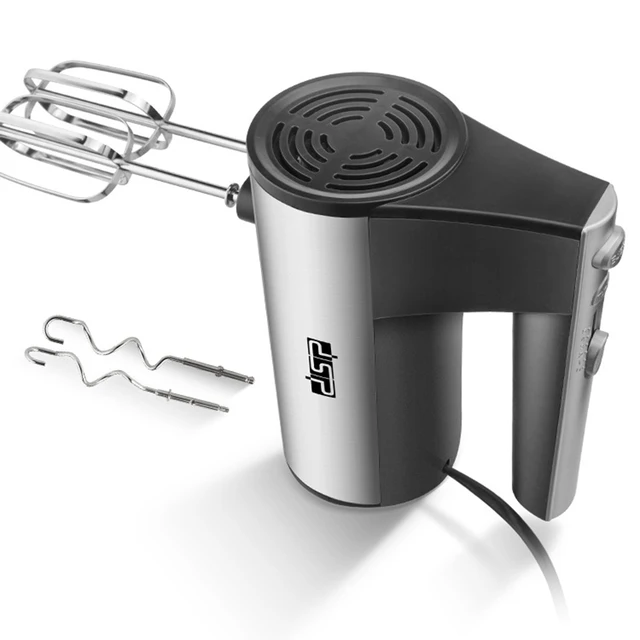  Batidora de mano batidora eléctrica de alimentos para hornear,  amasadoras de acero inoxidable y batidor para batir fácilmente la masa,  crema : Hogar y Cocina