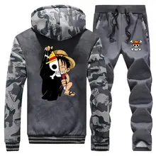 ^#Cheap Anime One Piece Luffy Mens Hoodies Japanese Streetwear Winter Jacket+Pant 2pcs Sets Men Sweatshirt Hip Hop Sport Suit Outdoor ^#Cheap Anime One Piece Luffy Mens Hoodies Japanese Streetwear Winter Jacket+Pant 2pcs Sets Men Sweatshirt Hip Hop Sport Suit Outdoor