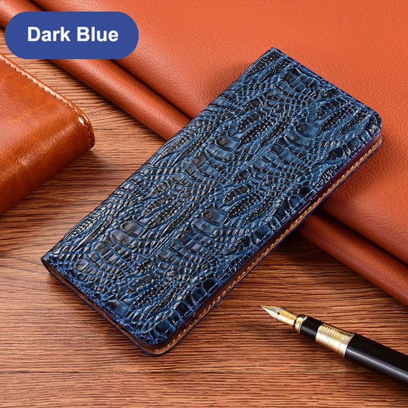 Crocodilo Garra Capa de Couro Genuíno para Xiaomi Capa Flip Magnética Cases de Telefone mi Max Mix 2s 3 - Image 6