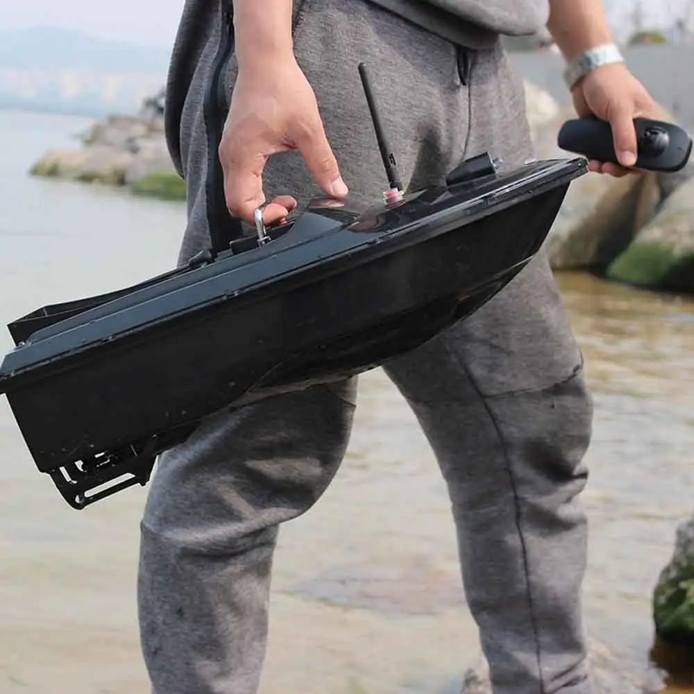 

RC Fish Finder Rowing Nesting Ship Hook Boat 500m rc Fishing Bait Automatic Rowing Single Warehouse Speedboat US Plug Gift