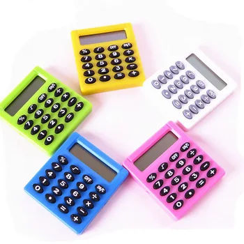 

Boutique Stationery Small Square Calculator Personalized Mini Candy Color School & Office Electronics Creative Calculator