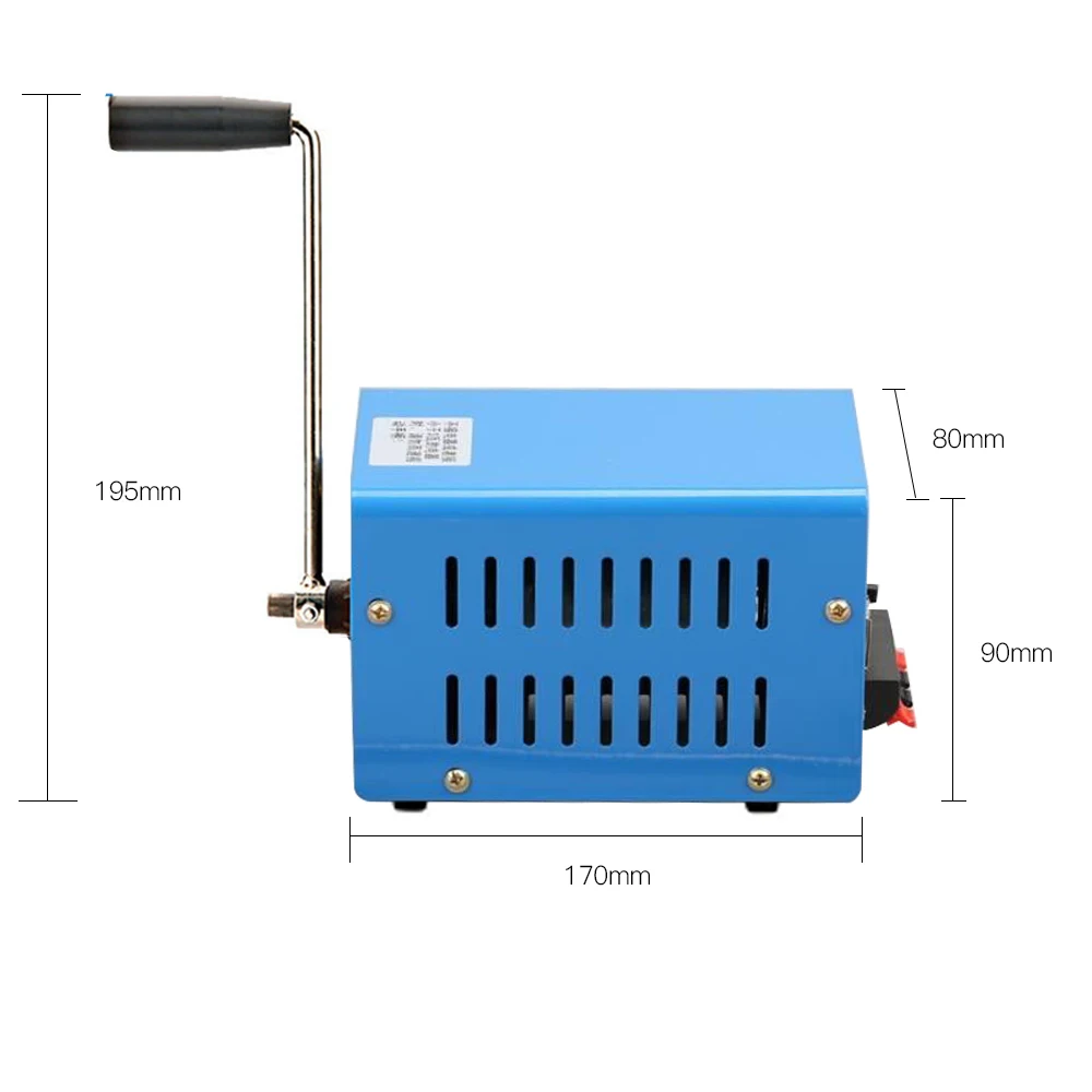 

Hot New Outdoor Tool Manual crank generator 20W Multi-function Portable Manual Crank Generator Emergency Survival Power Supply