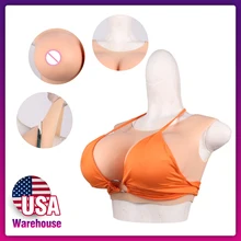 Eyung baixo colar formas de mama silicone realista peitos falsos potenciador meme para crossdresser drag queen transexual