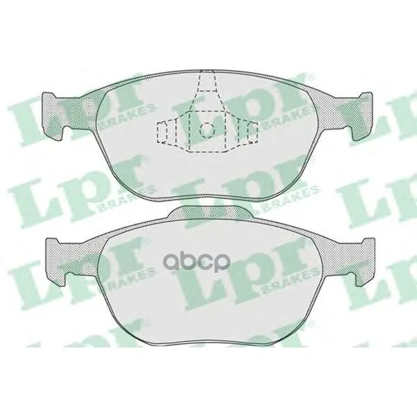 Колодки Тормозные Ford Transit/Tourneo Connect 02- Передние Lpr 05p913 Lpr арт. 05P913