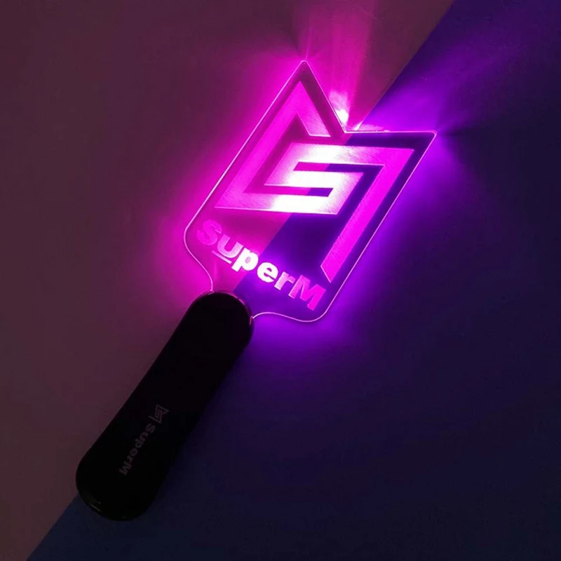 SuperM светильник-палка ручной концертный поддерживающий светильник-палка модная ночная лампа для фанатов Коллекция подарков
