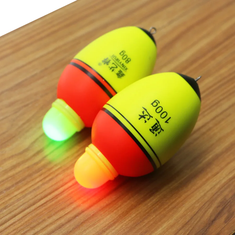 1pc30g100gDoubleOpticalLedNightInterchangeElectronicLuminousSeaLightFishingFloat