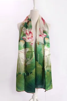 

Women's 100% Pure Silk Neckerchief Scarf Fashion Elegant 6 Colors