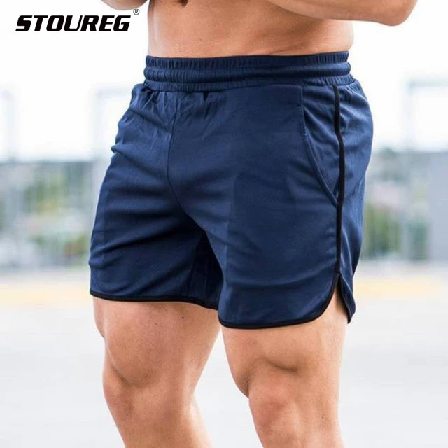 Pantalones cortos para hombre, de secado rápido para gimnasio, Crossfit - AliExpress Mobile