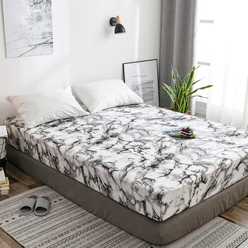 

Extra Deep Fitted Sheet Bed Sheets Mattress Cover Protector Bedspreads Soft
