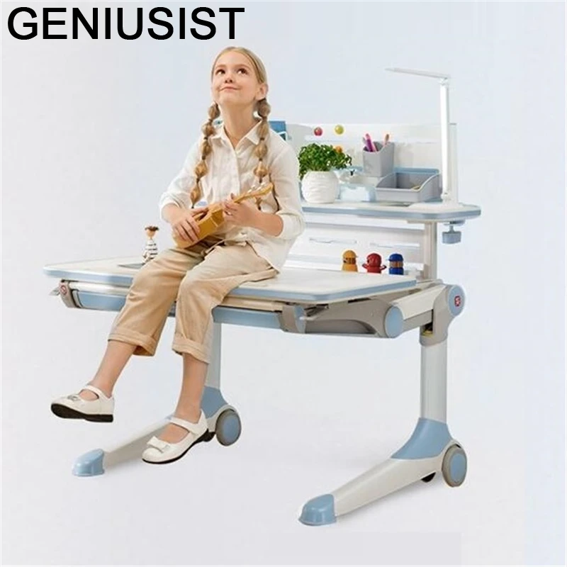 Tavolo Scrivania Bambini De Estudo Silla Y Infantiles Регулируемый Mesa Infantil Bureau Enfant для Kinder Study детский стол