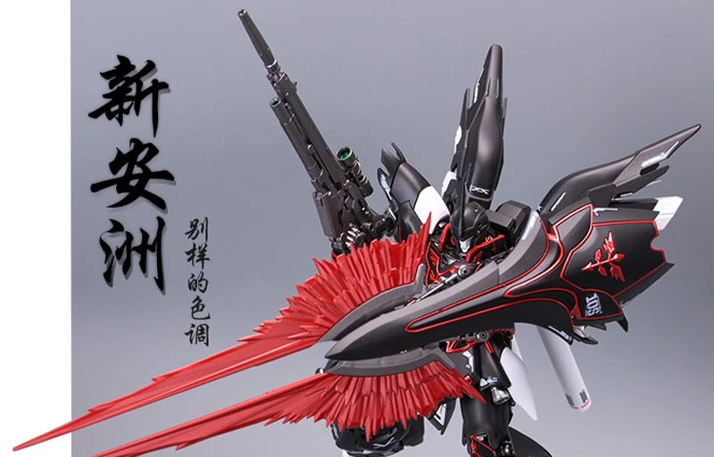 BANDAI RG 1/144 MSN-06S Sinanju GUNDAM Black Phantom металлическая раскраска экшн-игрушка фигурки до сборки модель для мальчика любимый подарок