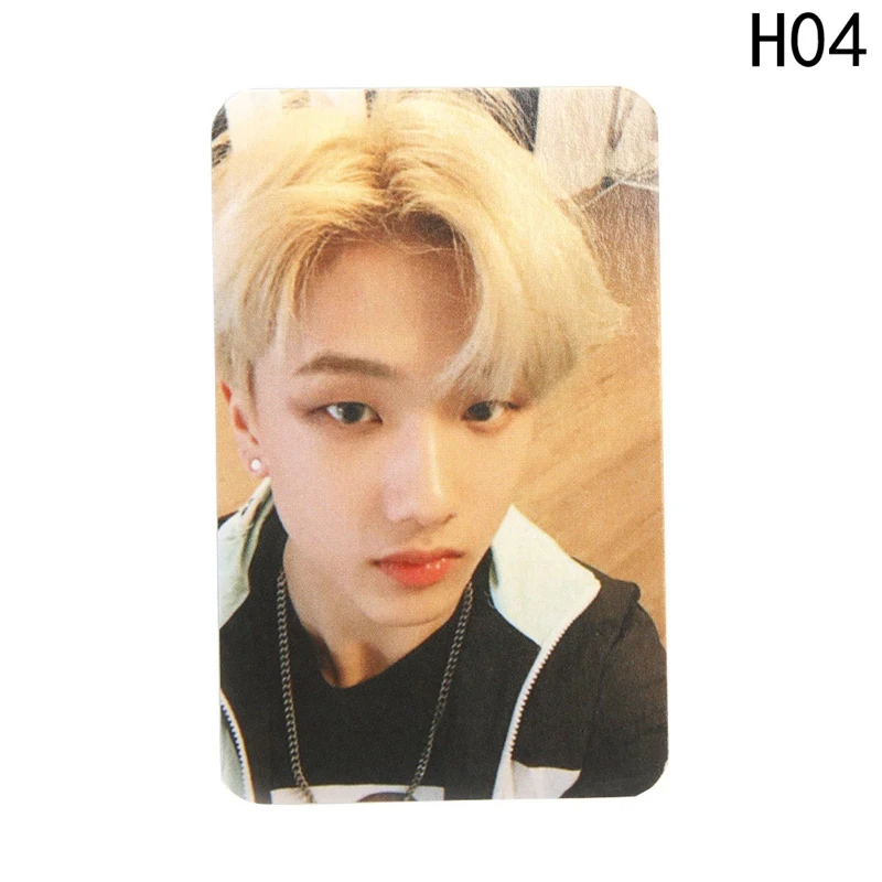 H04 И белая версия Taeyong Mark KPOP NCT 127 самодельный эмпатия открытки в Альбом Плакат черный автограф фотобумага - Цвет: H04