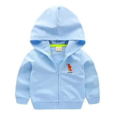 sky blue V-TREE плащи для мальчиков; куртки с капюшоном для малышей; Детские ветровки; Верхняя одежда для малышей; Детские плащи; пончо для малышей - Цвет: sky blue