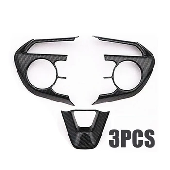 

Set Steering Wheel Trim Auto For Toyota Corolla Hatchback 2019+ Decor 3pcs