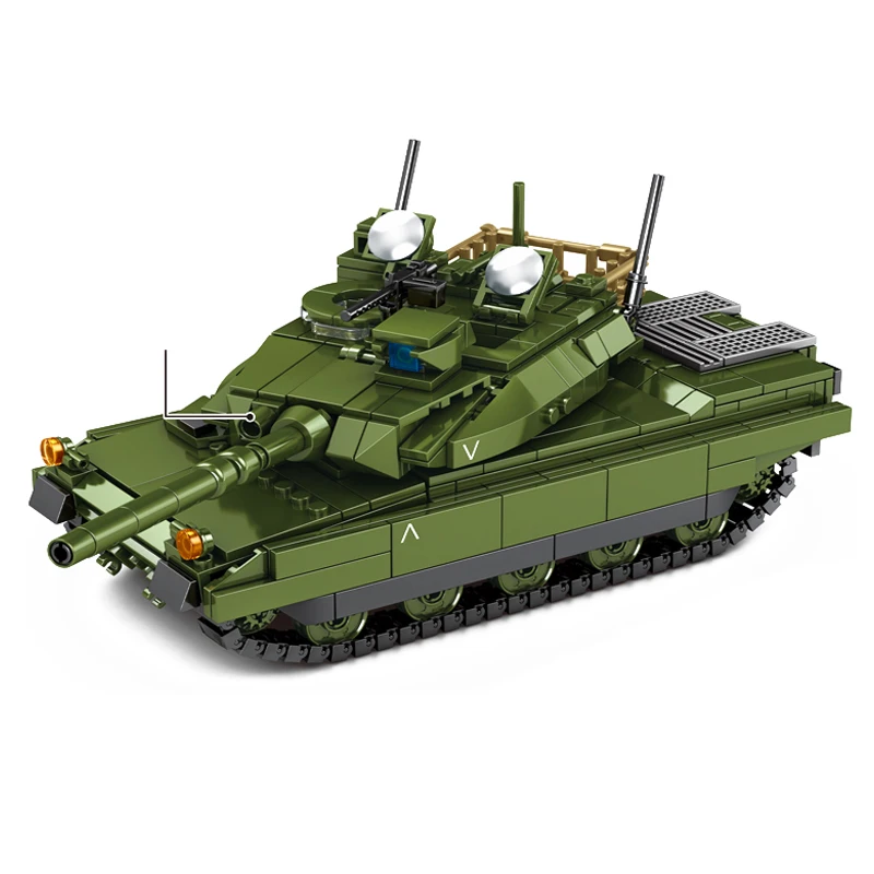 806 шт. Детский конструктор основной боевой танк | Игрушки и хобби