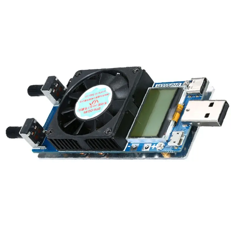 35 Вт USB электронный тестер автомобильный модуль постоянного тока сопротивление 0.2A~ 3A Тестер питания батареи