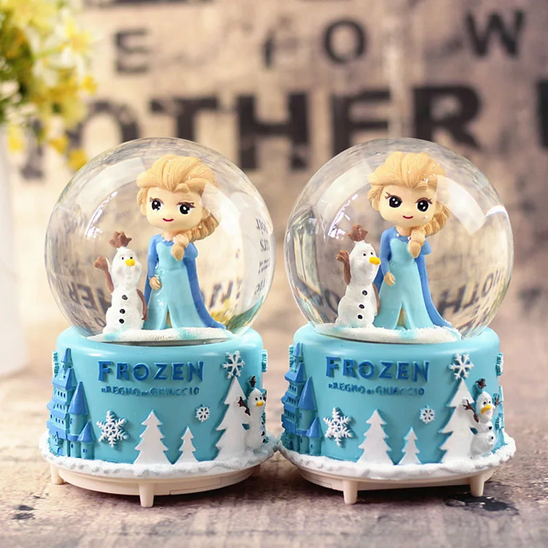 

Ice Romance Aisha Snow Crystal Ball Music Box Colorful Lights And More Music Creative Christmas Gifts New Year'S Gift Home Decor