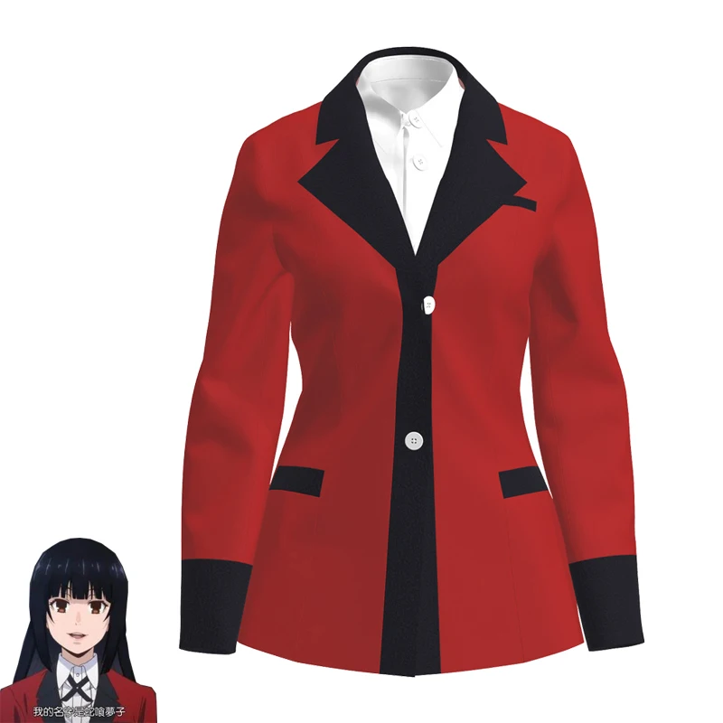 

Jabami Yumeko Cosplay Anime Kakegurui Costume Cosplay Uniform Halloween Costume for Women Carnival Party Clothing