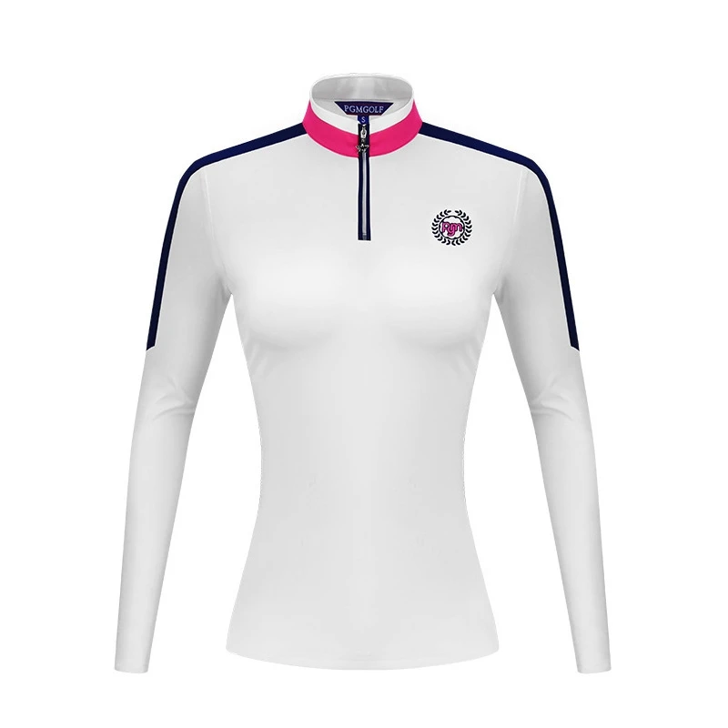 Одежда для гольфа Для женщин рубашка с длинными рукавами женские тренировочные футболки Спортивная одежда из дышащего материала для гольфа, тенниса комплект из футболки с принтом на открытом воздухе - Цвет: As picture