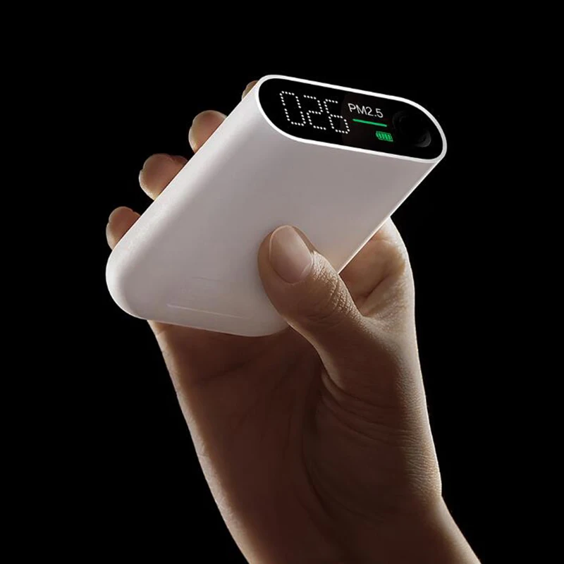 Billige Xiao mi Smart mi PM2.5 Luft Detektor Tragbare PM 2,5 mi ni Empfindliche mi jia Air Qualität Monitor Für Home büro Hotel mi Led bildschirm