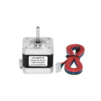 

High Quality 4-lead Nema 17 Stepper Motor 56oz-in 38mm 1.5A 3D Printer Motor 42 Motor Electric Motor Gear Motor 42BYGHW609