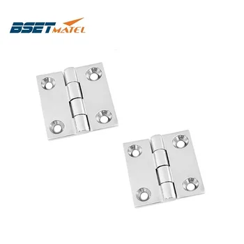 

2X Heavy Duty SS 316 Boat Hinge Marine Hinge 50*50mm cast Boat Caravan RV Deck Cabinet Drawer Door Strap Butt Hinge Hardware