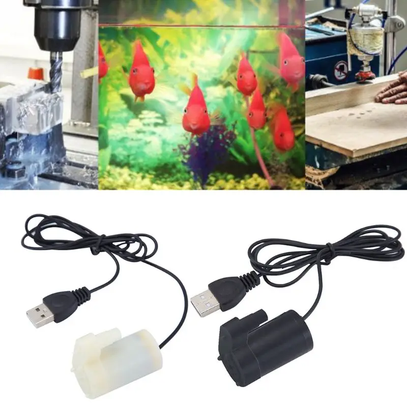 

Micro Mini Submersible Water Pump Fish Tanks Aquarium Usb Powered DC 5V 2-3L/min