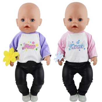 

New Doll Clothes Born Baby Fit 18 inch 40-43cm Unicorn cactus dress Doll Accessories Clothes For Baby Festival Birthday Gift