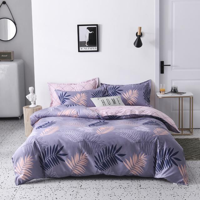 2020 New Product 1pc 100%Polyester Pastoral Style Flowers Colorful Printed Duvet Cover (pillowcases need order)