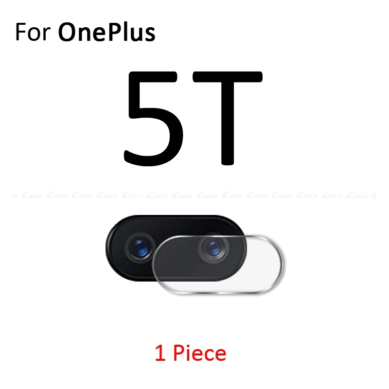 For OnePlus 5T Прозрачная защитная пленка для задней камеры из закаленного стекла для One Plus OnePlus 7 7T Pro 5G 6T 5 2 3T 3 X A6010 - Цвет: For OnePlus 5T