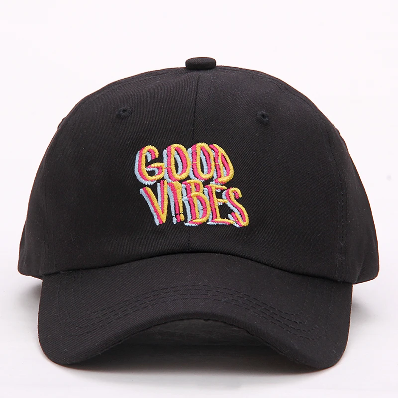 2021 new men women Good Vibes Dad Hat 