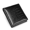 High Grade Crocodile Leather Business Men Wallet bag Fashion High Capacity Man Crocodile Skin wallet Short Multi Card  Purse 50 4