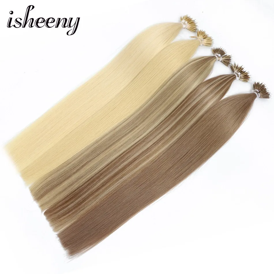 22 дюйма микро бусы человеческие волосы 1 г/стенд прямо Европейское наращивание волос Remy Nano Ring Link волосы черный блонд 50 шт 100 шт