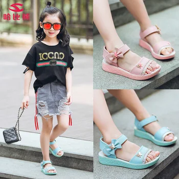 

Girl Sandals Tide Girl Princess Shoe Toe Pupil In Will Child Children Shoe