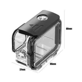 

50M Waterproof Protective Case Diving Housing Cover for Go-Pro Hero 9 Black