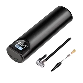 

Multipurpose Portable Electric Inflator USB Rechargeable LCD Display Tire Air Pump LED Light Air Compressor for Bike Car