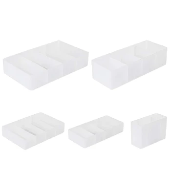 

Multifunction Storage Organizer Trays Makeup Holder Box for Desk, Drawer, Home