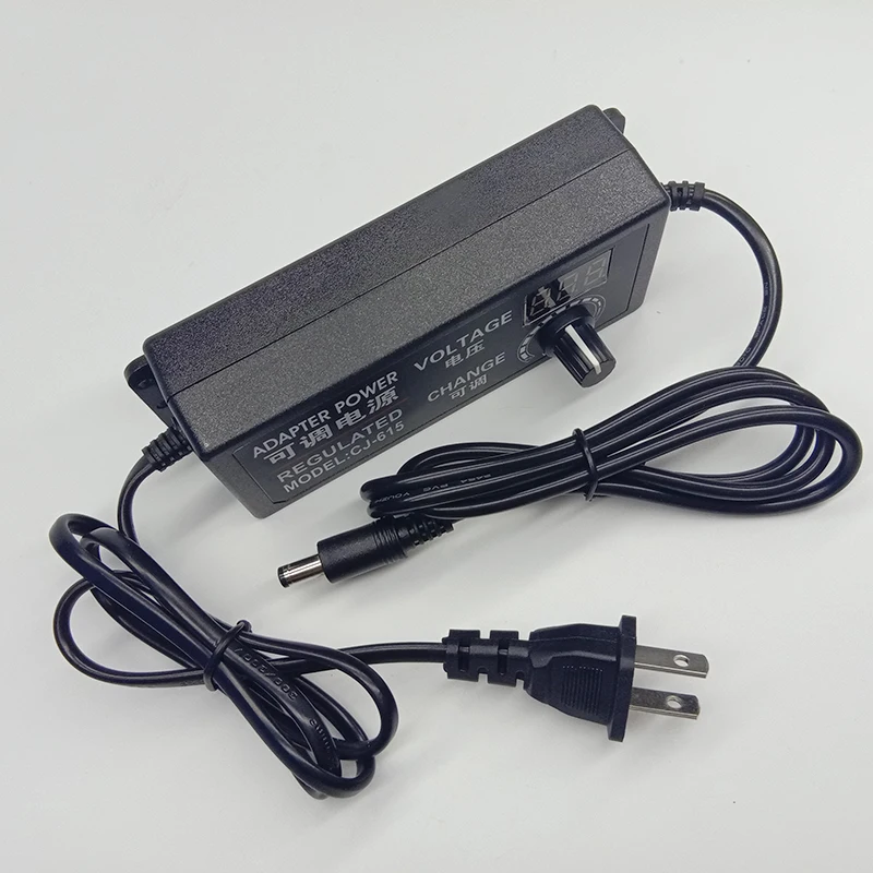 Адаптер питания регулируемое Питание AC 100-220V к DC 3 V-12 V 5A 3 V-24 V 3A EU US UK Plug светодиодный драйвер адаптер дисплея светодиодный светильник