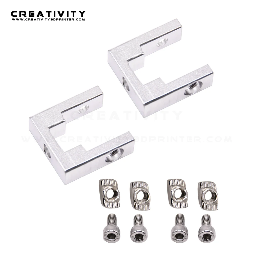 2set BLV Ender-3 3D Printer Parts 2020 2040 Profile Fixed Block With Screw Kit For MGN12 Linear Guide | Компьютеры и офис