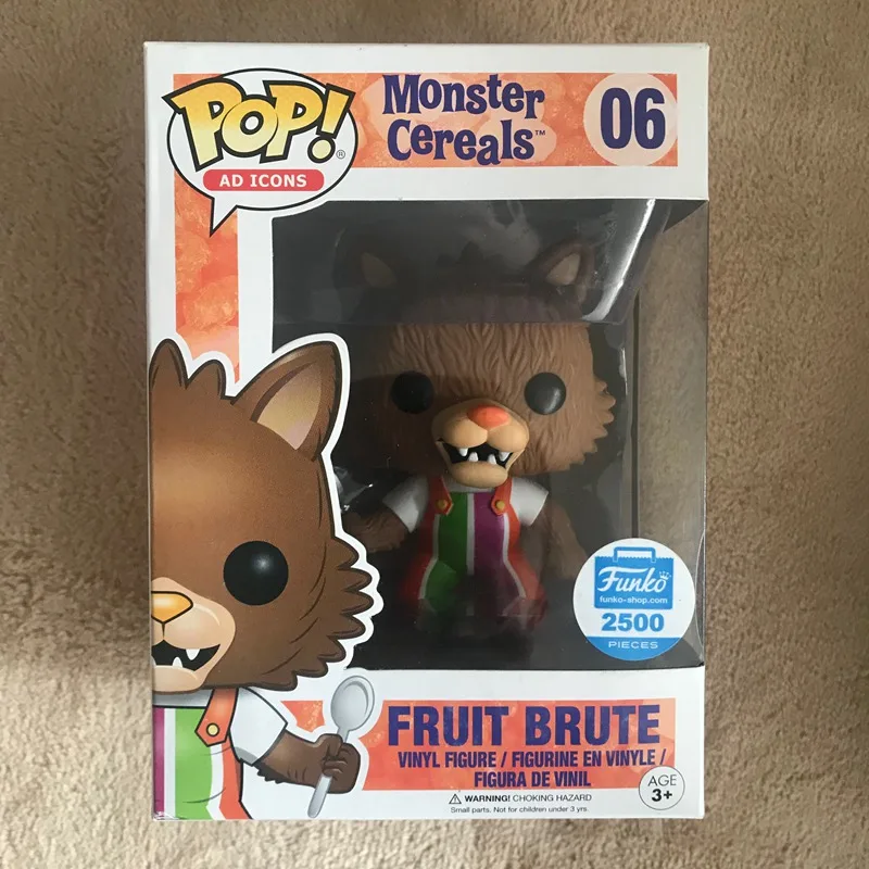 Эксклюзивный Funko pop официальный Монстр крупы-фрукты грубой винил Фигурка Коллекционная модель игрушки с оригинальной коробкой