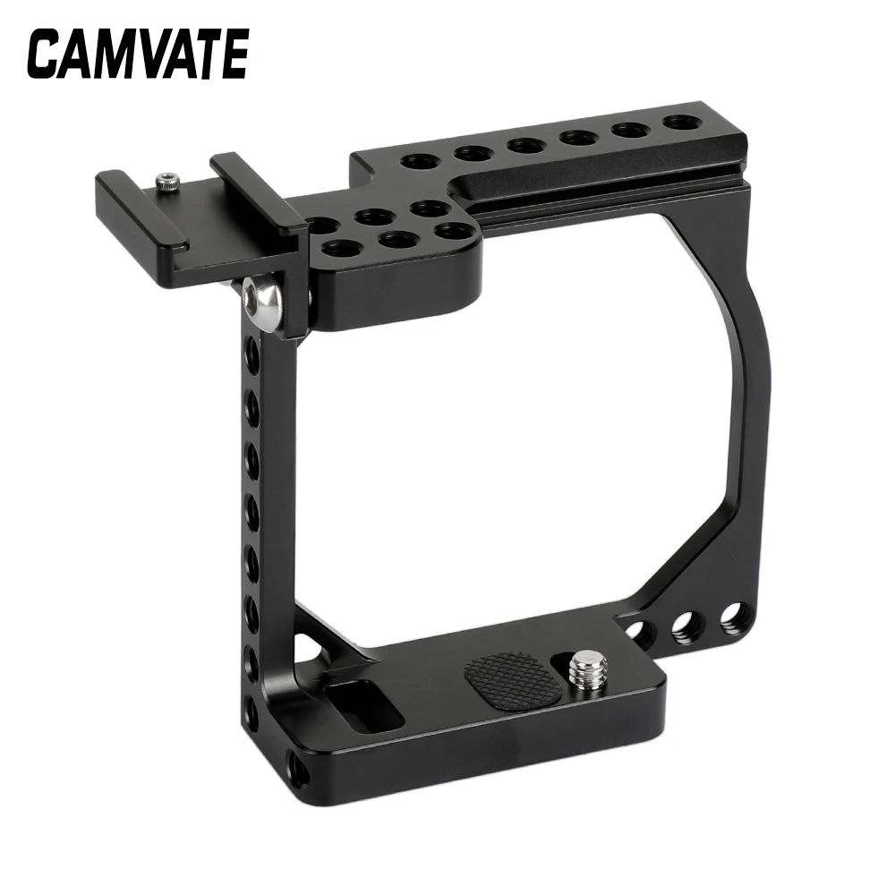 Câmera de Trilho Camvaste com Adaptador Removível Trilho de Segurança Nato para Sony A6000 A6300 A6400 A6500 A6600 Canon Eos m - Image 6