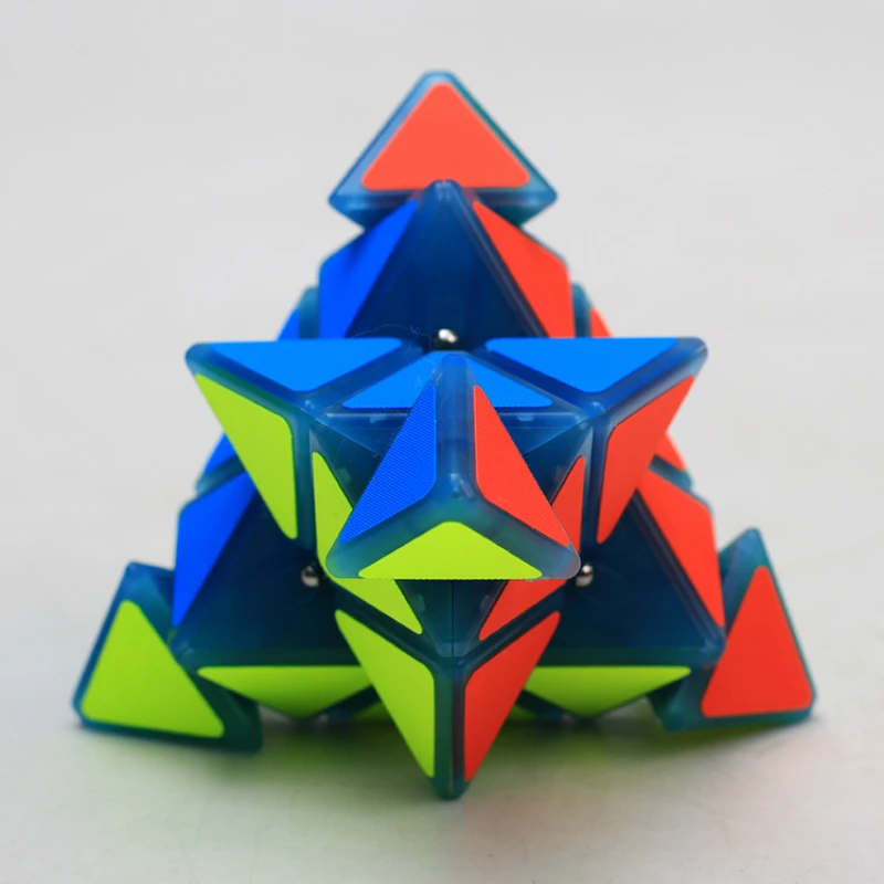 Zcube 3x3x3, светящийся в темноте, волшебный куб, игрушка-головоломка световой Пирамида куб 3x3, Cubo Magico, Детская образовательная игрушка в подарок для детей; Детские шорты для мальчиков