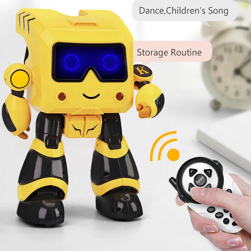Jjrc R17 Cooskin круглый Интеллектуальный робот Программирование Интерактивная Поющая Танцующая монета банка для раннего ребенка развивающая игрушка