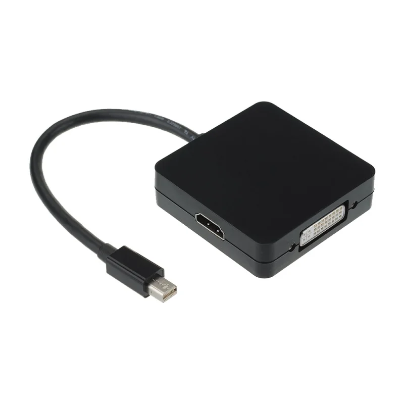 3 в 1 мини-порт дисплея к HDMI/DVI/VGA порт кабель с адаптером для Mac Book Air, Mac Book Pro и Mac Mi