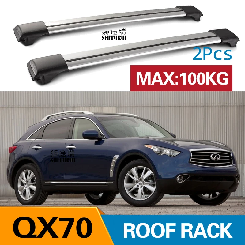Кровельные рейки для автомобилей infinitit QX70 SUV [2013 2019] 2 шт.|Багажники крыши авто и
