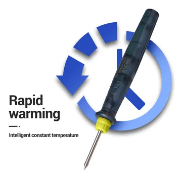 

New ANENG LT002 USB Electric Soldering Iron Adjustable Temperature DC 5V 8W Welding Soldering Repair Tool