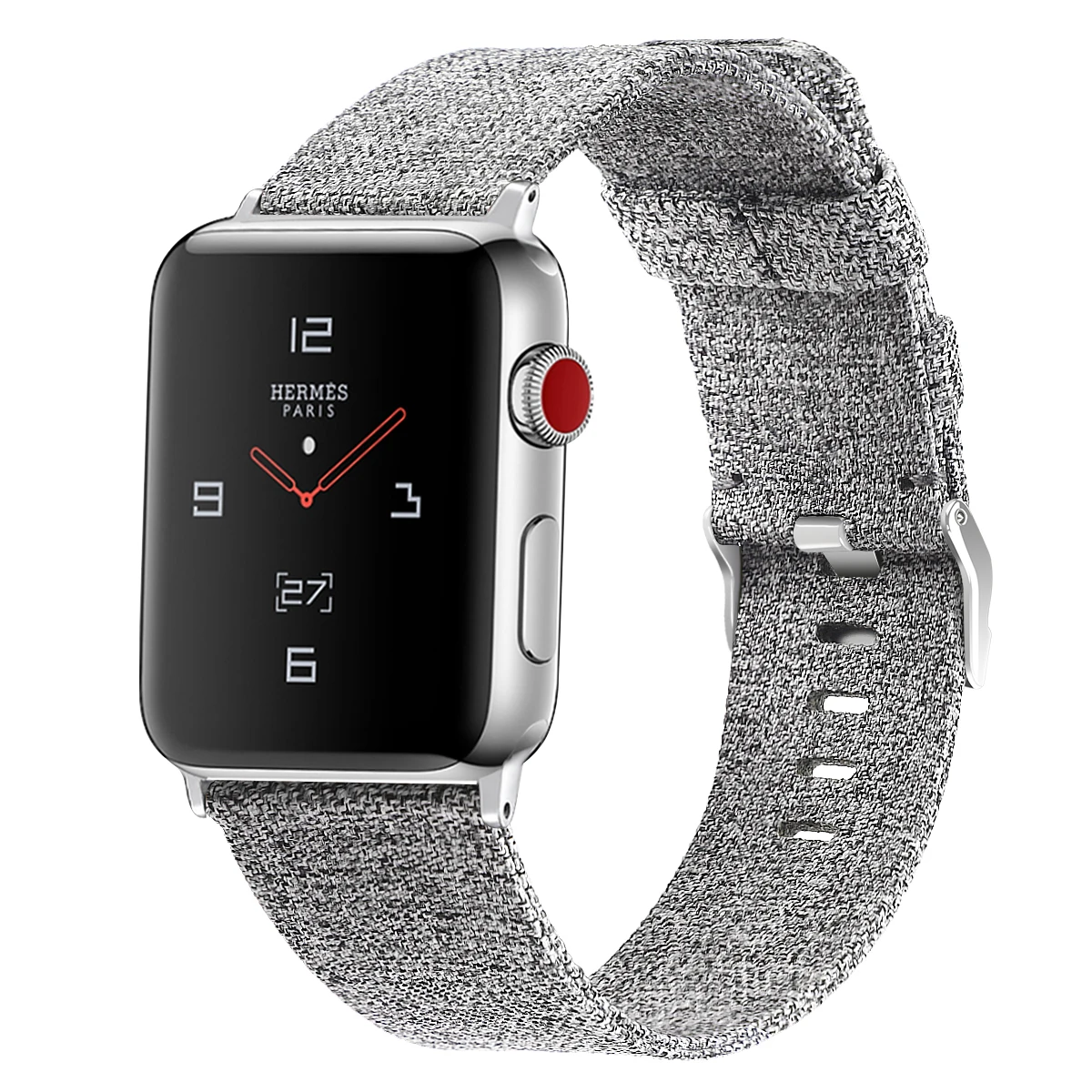 Тканые ремешки для Apple Watch дышащие тканые Iwatch серии 5/4/3/2/1 84001 | Наручные часы