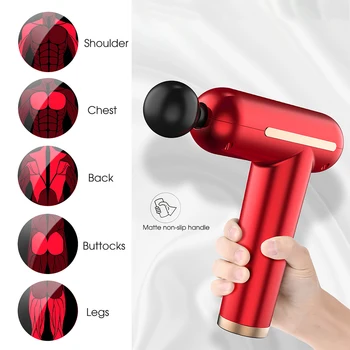 

Profession Massage Gun Body Muscle Deep Fascia Massager Muscle Pain Exercising Relaxation Slimming Shaping Massage Equipment