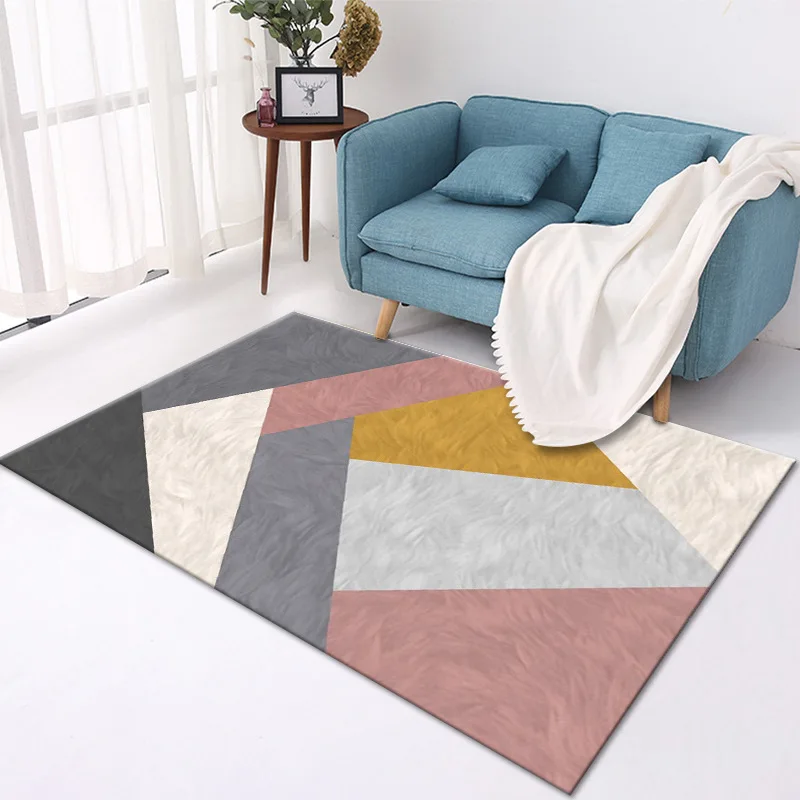 Home Bedroom Decor Summer Carpets Floral Prints Modern Living Room Decoration Bed Bedside Blanket Area Rug Floor Protection Mat Home Bedroom Decor Summer Carpets Floral Prints Modern Living Room Decoration Bed Bedside Blanket Area Rug Floor Protection Mat