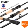 DMX PISTA 2Section FUJI Guide Fishing Rod OBEI Spinning Casting Travel Rod 7-42g 1.98 2.10. 2.24m Baitcasting ML M MH FAST Rod